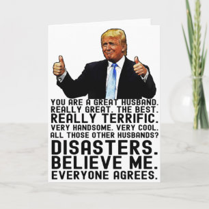 Grappig Trump Vaderdag cadeau voor man van Wif Kaart