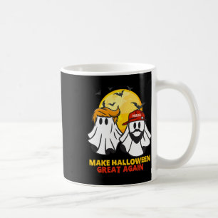 Grappig Trump Vance Ghost Mega Pet Maak Halloween Koffiemok