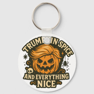 Grappig "Trumpkin Spice & Everything Nice" Hallowe Sleutelhanger