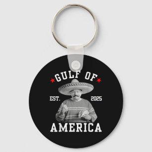 Grappig Trumpshirt Golf van Amerika Grappig Mexica Sleutelhanger