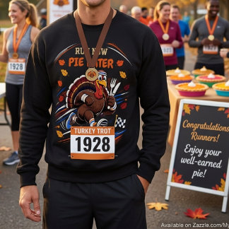 Grappig Turkey Trot-trui - Ren Nu, Taart Later Trui