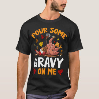 Grappig Turkije Thanksgiving Vakantie Gift Mannen T-shirt