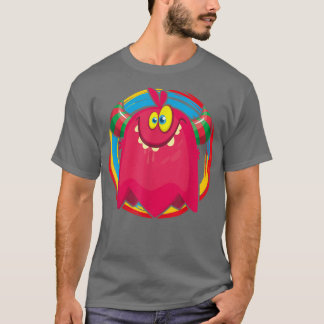 Grappig uitziend lachend sprookjesmeisje t-shirt