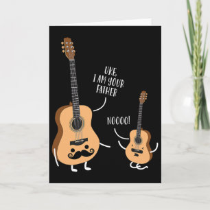 Grappig Uke Ik Ben Je Vader T Shirt Ukulele Gitaar Kaart