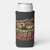 Grappig Ukelele Pensioenplan (Seltzer Voorkant)