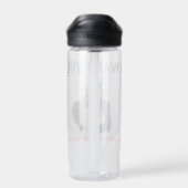 Grappig Uncle Sam Patriotic Custom Waterfles (Achterkant)