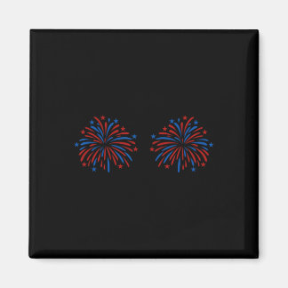 Grappig Usa Vuurwerk Koppel Alleen Hier Voor Het V Magneet