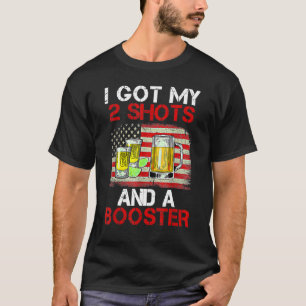 Grappig vaccineren heb ik mijn twee schoenen en ee t-shirt