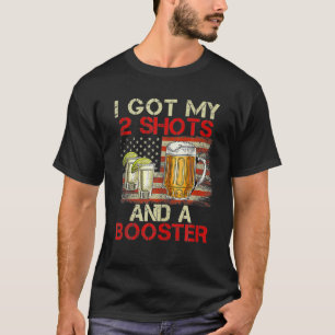 Grappig vaccineren heb ik mijn twee schoenen en ee t-shirt