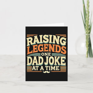 Grappig vader grap shirt van kinderen mannen grapp kaart