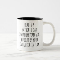 Grappig Vaderdag cadeau voor vader van schoonzoon/