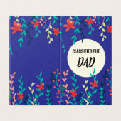 Grappig Vaderdag Kaart-Favoriete Ouder Joke Gift Kaart (Buitenkant ongevouwen)