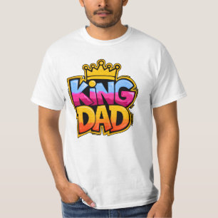 GRAPPIG VADERDAG KING PAPA T-SHIRT