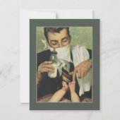 Grappig  Vaderdag Papa die Diapers verandert (Voorkant)