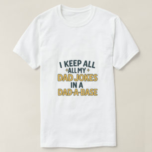 Grappig Vaderdag Papa Joke Ontwerp T-shirt