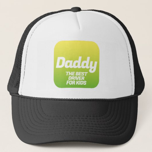 Grappig vader's T-shirt | Daddy Beste Driver voor Trucker Pet (Voorkant)