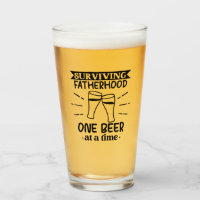 Grappig vaderschap pint