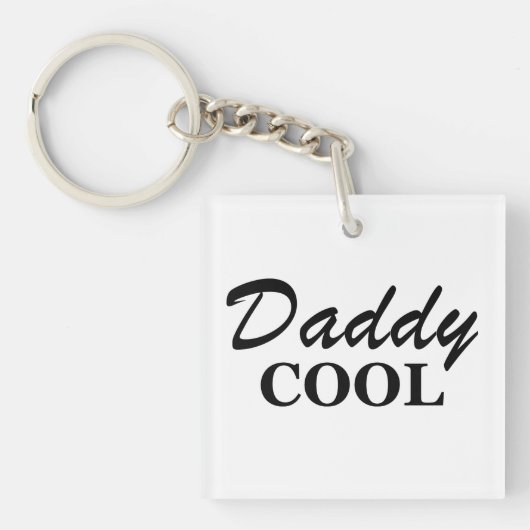 Grappig vadersdag cadeau sleutelhanger (Voorkant)
