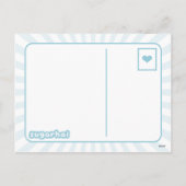 Grappig vakantie rendier feestdagenkaart (Achterkant)