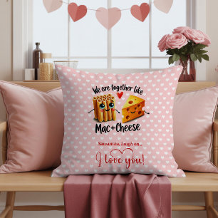 Grappig Valentijnkussen Voedsel Grap Custom Naam Kussen