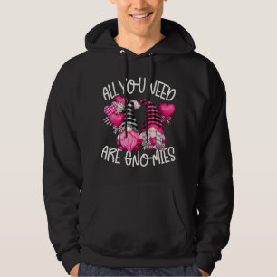 Grappig Valentijnsdag Gnome Gezegde voor tuinman e Hoodie