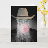 Grappig Valentijnse voor Partner Guy Kauwgom Kaart (Gele Bloem)