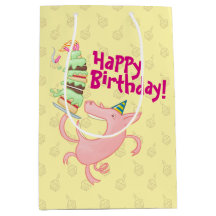 Grappig varken Happy Birthday! Giant Layer Cake Ca