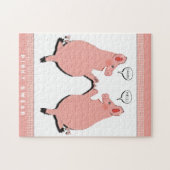 Grappig Varken Legpuzzel (Horizontaal)