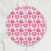 Grappig varken liefde woordspeling bedankjes labels (Achterkant)