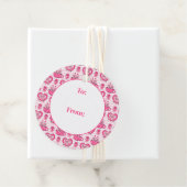 Grappig varken liefde woordspeling bedankjes labels (In situ)