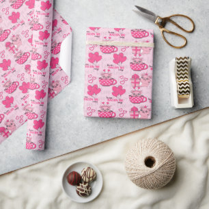 Grappig varken liefde woordspeling cadeaupapier