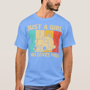 Grappig varken ontwerp varken liefhebber voor mann t-shirt