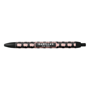 Grappig Varken Zwarte Inkt Pen