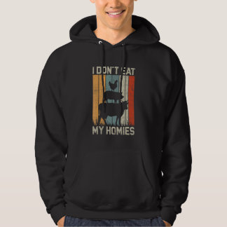 Grappig Vegan T-shirt Ik Eet Mijn Homies Niet Vege