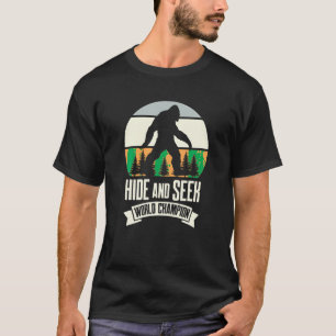 Grappig Verbergen en zoeken Wereldkampioen Sasquat T-shirt