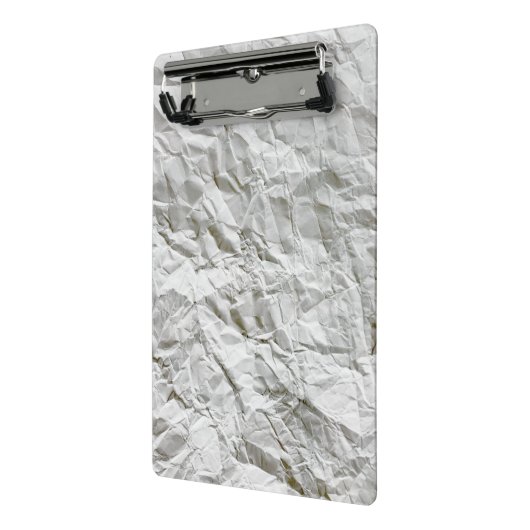 Grappig verfrommeld papier mini klembord (Angled2)