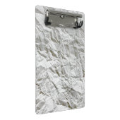 Grappig verfrommeld papier mini klembord (Schuin)