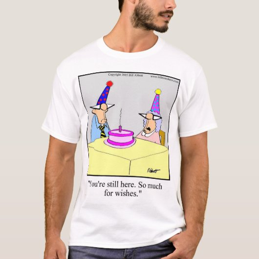 Grappig verjaardag T-shirt (Voorkant)