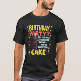 Grappig Verjaardagscadeau Duitse Korthaar Hond T-shirt