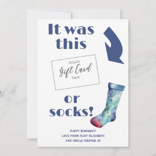 Grappig Verjaardagscadeau Kaart Voucher Holder