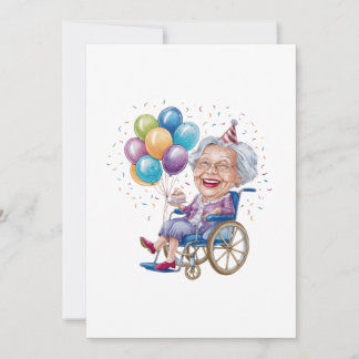 Grappig verjaardagscadeau voor oma voor oudere tan kaart