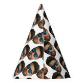 Grappig Verjaardagsfeest Petten Aangepaste Gezicht Feesthoedjes (Achterkant)