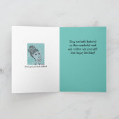 Grappig verjaardagsraadsel (Binnen)