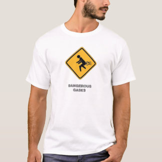 grappig verkeersbord t-shirt