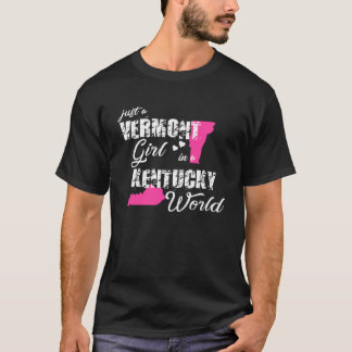Grappig Vermont Gifts Shirten Gewoon een Vermont m T-shirt