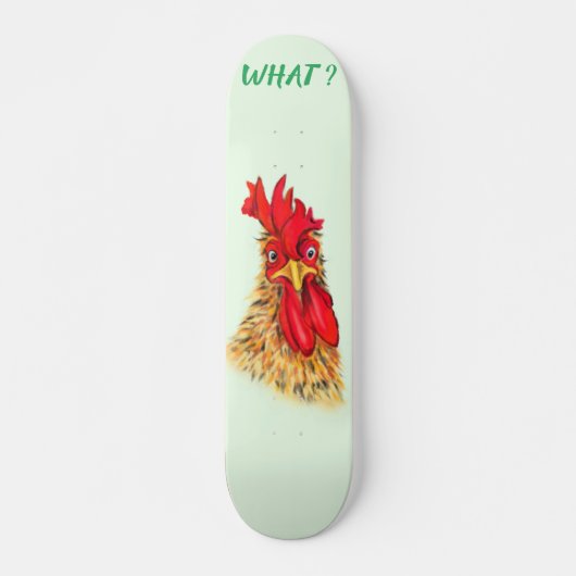 Grappig verrast roosterskateboard - Aangepaste tek Skateboard (Voorkant)