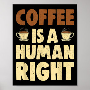 Grappig Verslaafd Koffie Citaten Koffie Is Een Hu Poster
