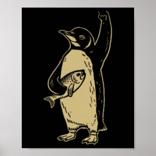 Grappig Verzet Pinguïns Protest Tegen Tarieven (2 Poster
