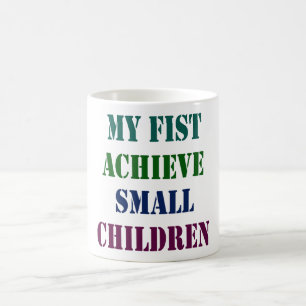 Grappig vet statement T-shirt ontwerp - Mijn eerst Koffiemok