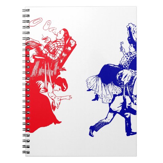 grappig Victoriaans huwelijk Notitieboek (Voorkant)